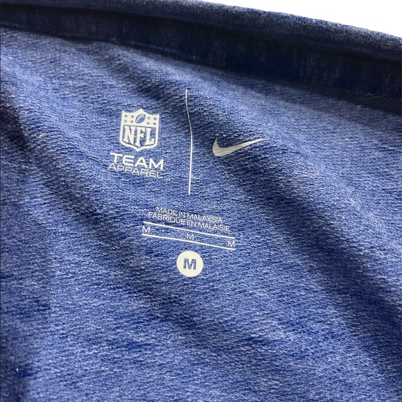 NWT Nike NY Giants Blue Warspeed Epic Crew Sweatshirt Size Medium - Picture 6 of 6